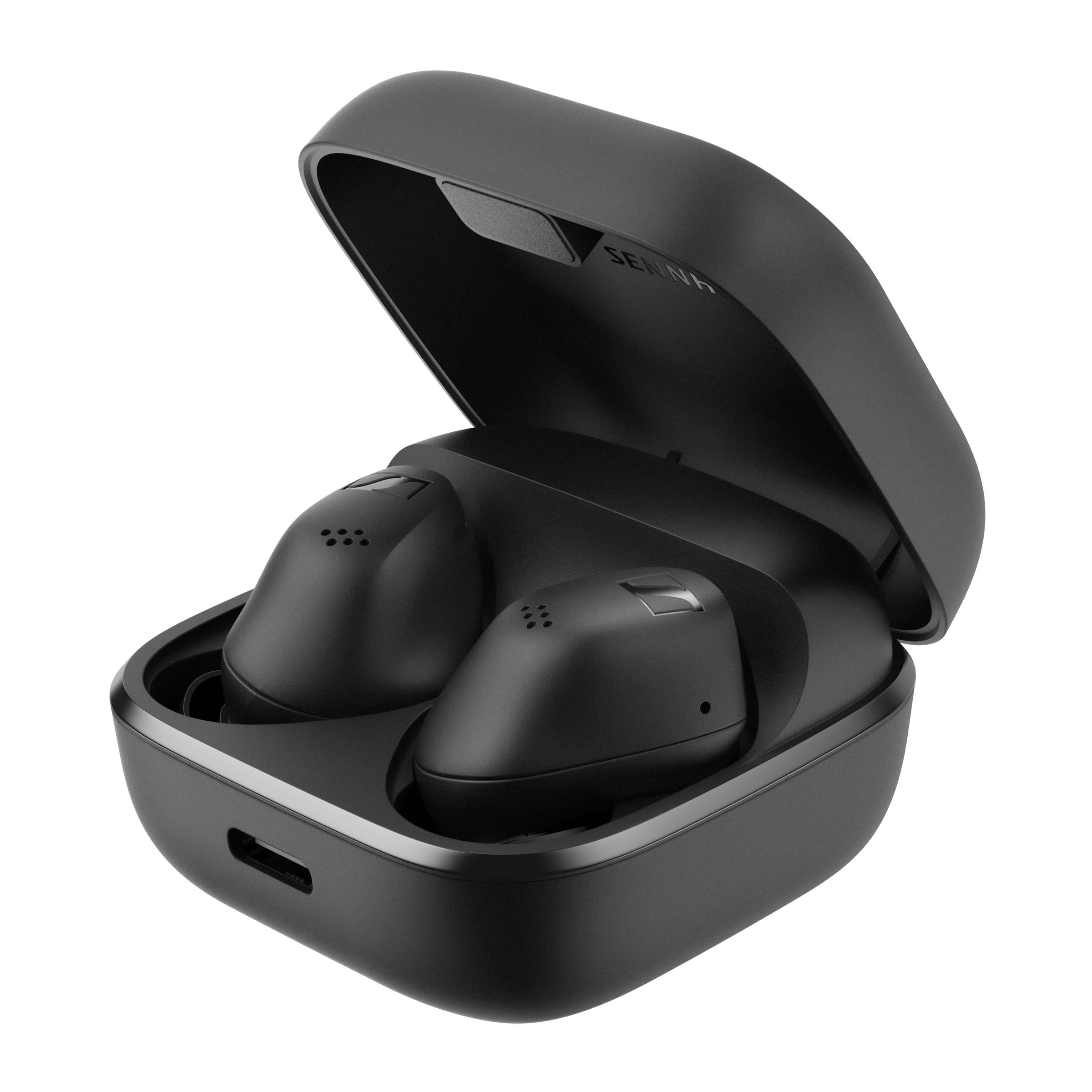 الصورة الرئيسية لجهاز Sennheiser ACCENTUM True Wireless باللون الأسود